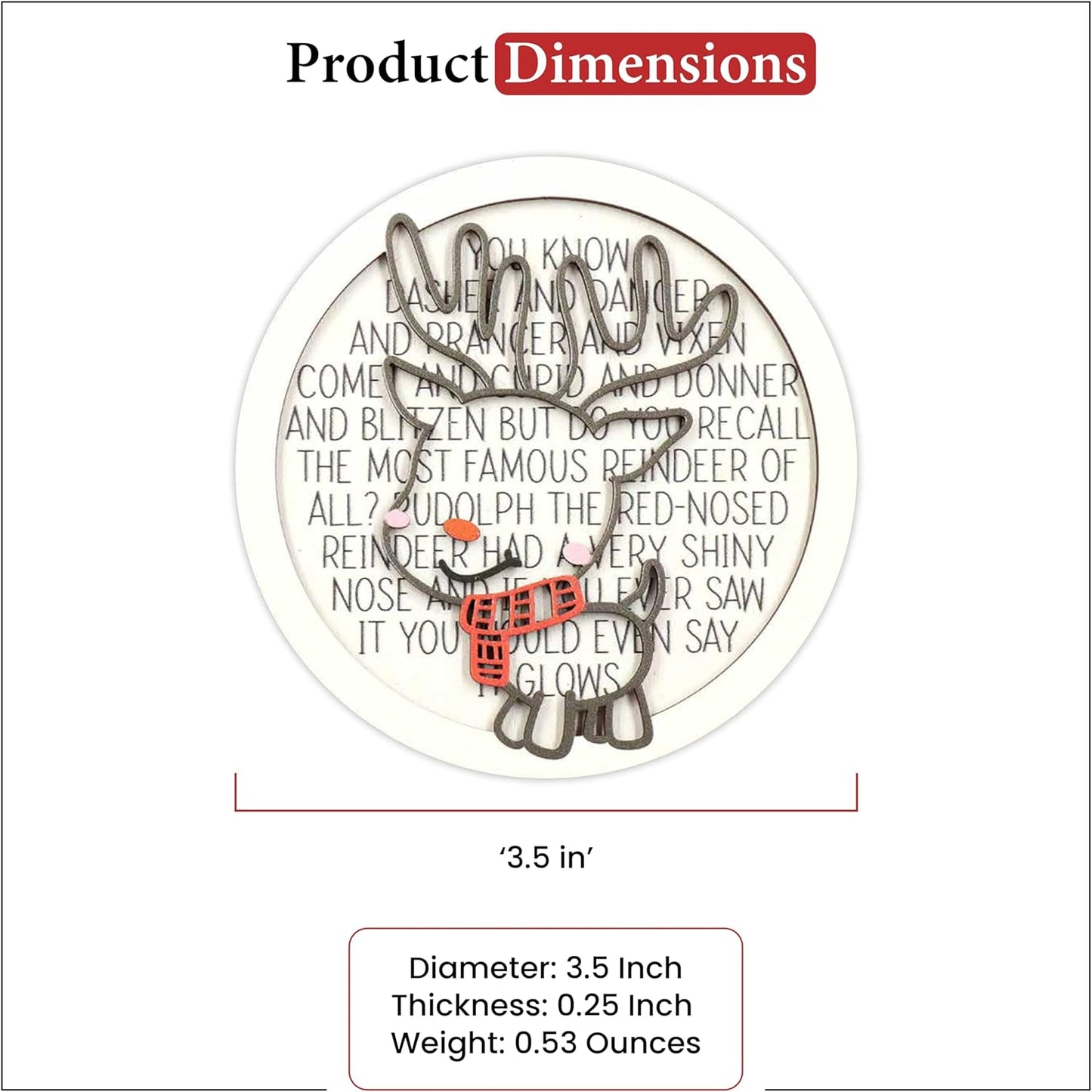 Living Legacy QR Code Christmas Ornament – Personalized Wooden Keepsake (Santa, Reindeer & Snowman Options)